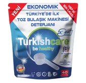 Turkishcare Ekonomik Hepsi Bir Arada Bulaşık Makinesi Tablet Deterjanı Toz 40 Yıkama - 1