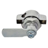 Asma Kilit Takılabilen Mandallı Kelebek Pano Soyunma Çelik Dolap Kilidi -Düz - 3