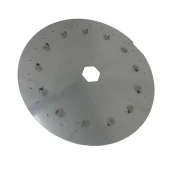 İrtem Yapımı NH Havalı Mibzer Bamya Ekim Diski Krom 304 Kalite 80x2.5.5 - 1
