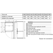 BOSCH KGN56LWE0N KOMBİ NO FROST BUZDOLABI - 7