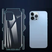 Tfy Store İphone 11 Uyumlu Ön+Arka+Kamera çerçeve Koruyuculu 360 derece Ekran Koruyucu Jelatin - 7