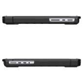 Spigen MacBook Pro 14" M2 (2023) / M1 (2021) Kılıf Rugged Armor Black - ACS04409 - 4