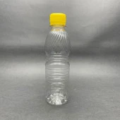 250 cc   Pet  Şişe - Sarı Kilitli Kapaklı- 0,25 Litre Kapaklı Pet Şişe x 10 Adet thumbnail 1