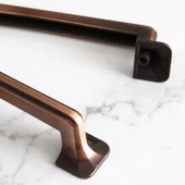 Penguen 160 mm Eskitme Antik Bakır Metal Mobilya Mutfak Çekmece Dolap Dolabı Kulpu Kulbu Kulpları thumbnail 5