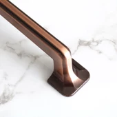 Penguen 160 mm Eskitme Antik Bakır Metal Mobilya Mutfak Çekmece Dolap Dolabı Kulpu Kulbu Kulpları thumbnail 6