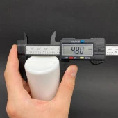 250 cc Beyaz PE  Şişe - Siyah  Kapaklı- 250ml Kapaklı Plastik Şişe x 10 Adet thumbnail 3