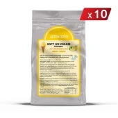 Altıncezve Soft Dondurma Tozu Limonlu 1.300 Gr x 10 Adet - 5L (Süt) - 1