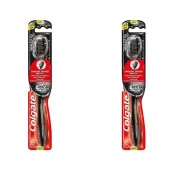 Colgate DF 360 Derece Black Orta Diş Fırçası 2'li - 1