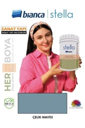 Stella Su Bazlı Akrilik Boya Çelik Mavisi - 1