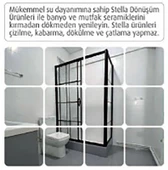 Stella Boya Banyo Zemin Ve Duvar Boyama Seti 2 Lt - 2