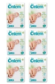 Önlem Botanika 2 Beden Bebek Bezi İkili Jumbo Mini 60 Lı x 6 Adet - 1
