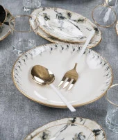 Acar Black Star 29 Parça Yemek Takımı XTL-012348/2 - 4