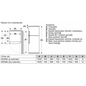 BOSCH KDN56XIF0N ÇİFT KAPILI NO FROST BUZDOLABI - 7