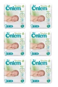 Önlem Botanika 1 Beden Bebek Bezi Yenidoğan Newborn 64 Lü x 6 Adet - 1
