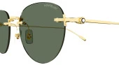 Mont Blanc MB0239S 002 51 Unisex Güneş Gözlüğü - 2