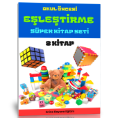 Okul Öncesi EŞLEŞTİRME Süper Kitap Seti (2 Kitap) - 1