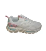 LUMBERJACK Kadın Beyaz Kalın Taban Memory Foam Sneaker Spor Ayakkabı - 6