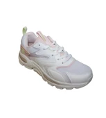 LUMBERJACK Kadın Beyaz Kalın Taban Memory Foam Sneaker Spor Ayakkabı - 4