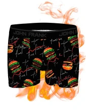 John Frank Dijital Erkek Boxer Hot Burger - 2