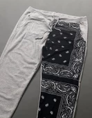 Premium Patchwork Unisex Eşofman Altı - 2
