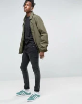 Bpm Long Line Basic Erkek Tişört Siyah - 6