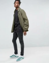 Bpm Long Line Basic Erkek Tişört Siyah - 8