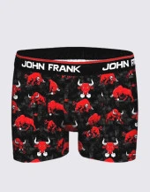 John Frank Dijital Erkek Boxer - Bulls thumbnail 1