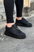 Wagoon WG010 Kömür Cilt Erkek Casual Ayakkabı - 1