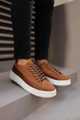 Sneakers Ayakkabı 010 Taba Süet - 4