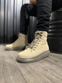 Yüksek Taban Ayakkabı B-080 Vizon Süet thumbnail 1