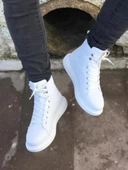 Yüksek Taban Ayakkabı B-080 Beyaz - 1