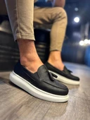 Günlük Spor Klasik Ayakkabı 818 Siyah (Beyaz Taban) thumbnail 3