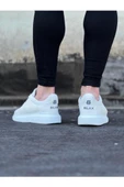 WG019 Beyaz Triko Erkek Casual Ayakkabı thumbnail 3