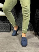Loafer Erkek Ayakkabı 007 Mavi - 1
