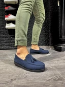 Loafer Erkek Ayakkabı 007 Mavi - 2