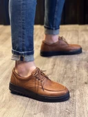 Günlük Ayakkabı T12 Taba (Siyah Taban) - 1