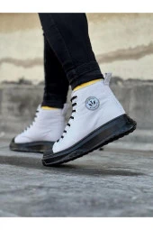 WG017 Gri Siyah Erkek Yarım Bilek Casual Ayakkabı thumbnail 3