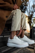Yüksek Taban Günlük Ayakkabı 044 Beyaz thumbnail 4