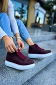 CH258 CBT Roma Kadın Bot BORDO - 1