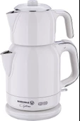 Korkmaz Çaytema Elekt. Çaydanlık VanilyaKrom 1.7 lt - 1