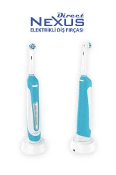 Şarj Edilebilir Elektrikli Diş Fırçası (2 Başlık Dahil Oral-b Uyumlu ) - 3