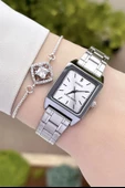 Casio CSISTE37 Kadranı ve Kordonu Gümüş Renk Hediye Paketli Kadın Kol Saati - 2