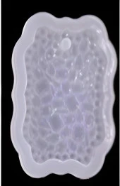 Kristal Tırtıklı Epoksi  Kalıbı - Hobi Silikon Kalıbı -Kod:470 thumbnail 1