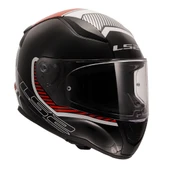 LS2 Rapid 2 Extra Kapalı Motosiklet Kaskı Beyaz-Kırmızı - 2