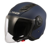 Ls2 Aırflow 2 Mat Navy Mavi Açık Motosiklet Kaskı - 1