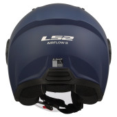 Ls2 Aırflow 2 Mat Navy Mavi Açık Motosiklet Kaskı - 4