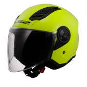 Ls2 Airflow 2 Neon Sarı Açık Motosiklet Kaskı - 1