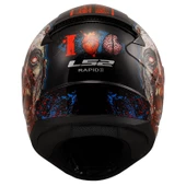 LS2 Rapid 2 Zombie Kapalı Motosiklet Kaskı - 4