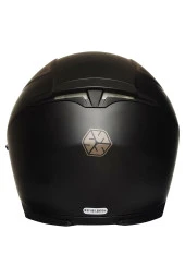 Scoyco X507 Güneş Vizörlü Kapalı Motosiklet Kaskı Mat Siyah - 4