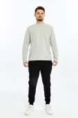 Erkek Jogger Eşofman Altı Gri - 2